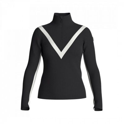 Voss Chevron Zip Up - Merinotrui - Dames