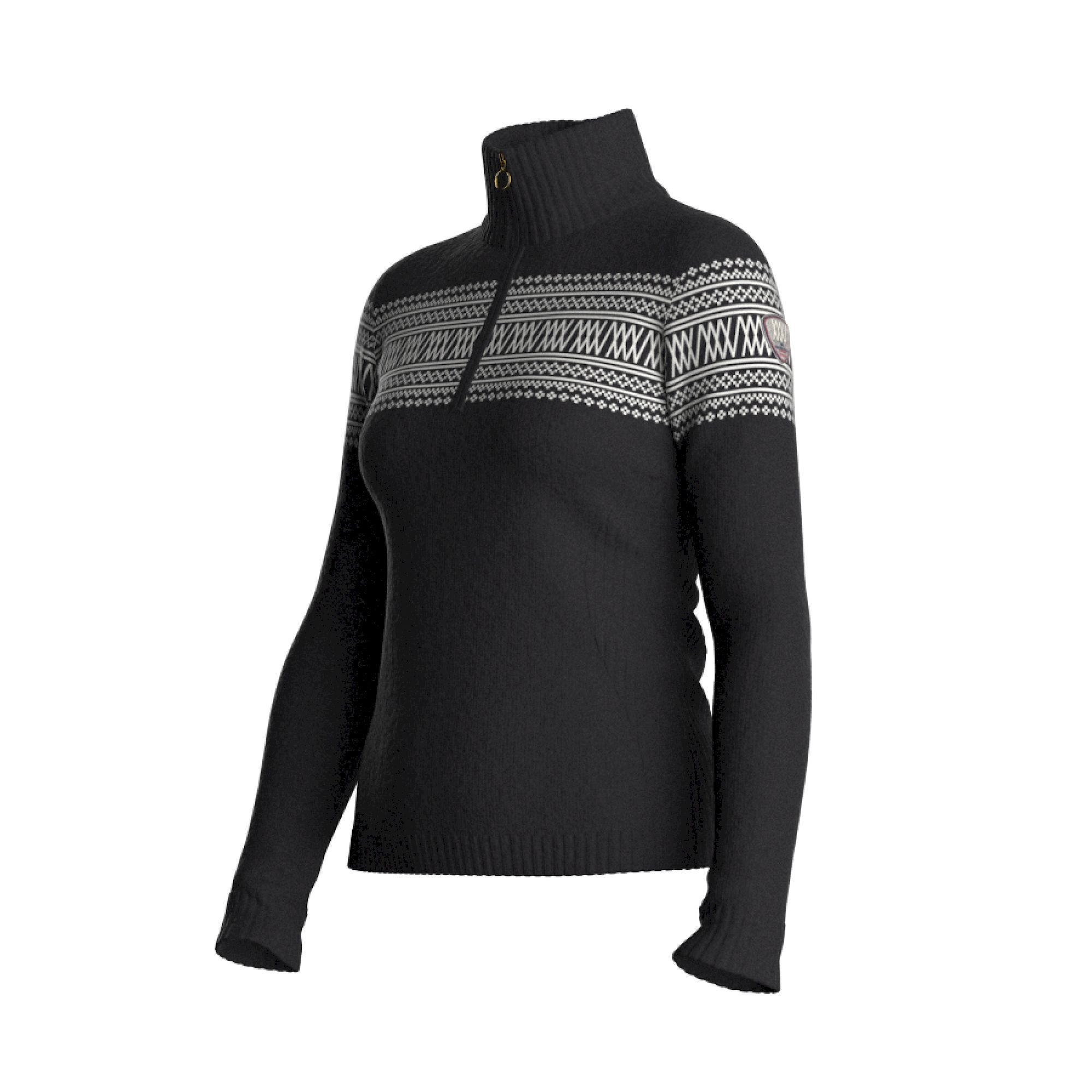 We Norwegians Signature Zip Up - Sweter z wełny Merino® damski | Hardloop