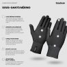 GripGrab Merino Wool Liner Gloves - Luva de ciclismo | Hardloop