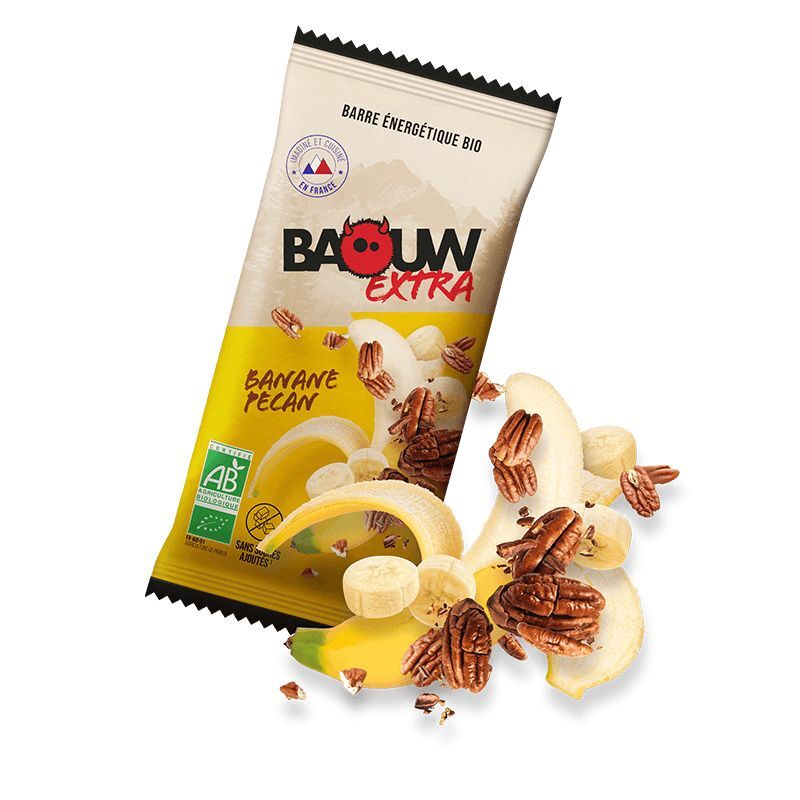 Baouw Banane-Pécan - Baton energetyczny | Hardloop