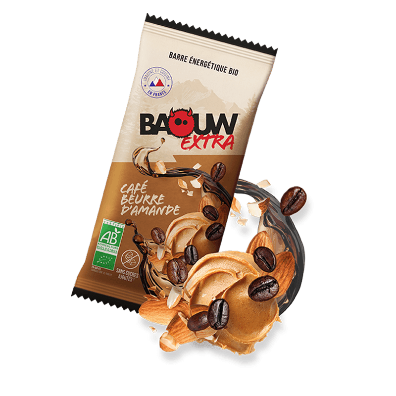 Baouw Café-Beurre d'Amande - Baton energetyczny | Hardloop