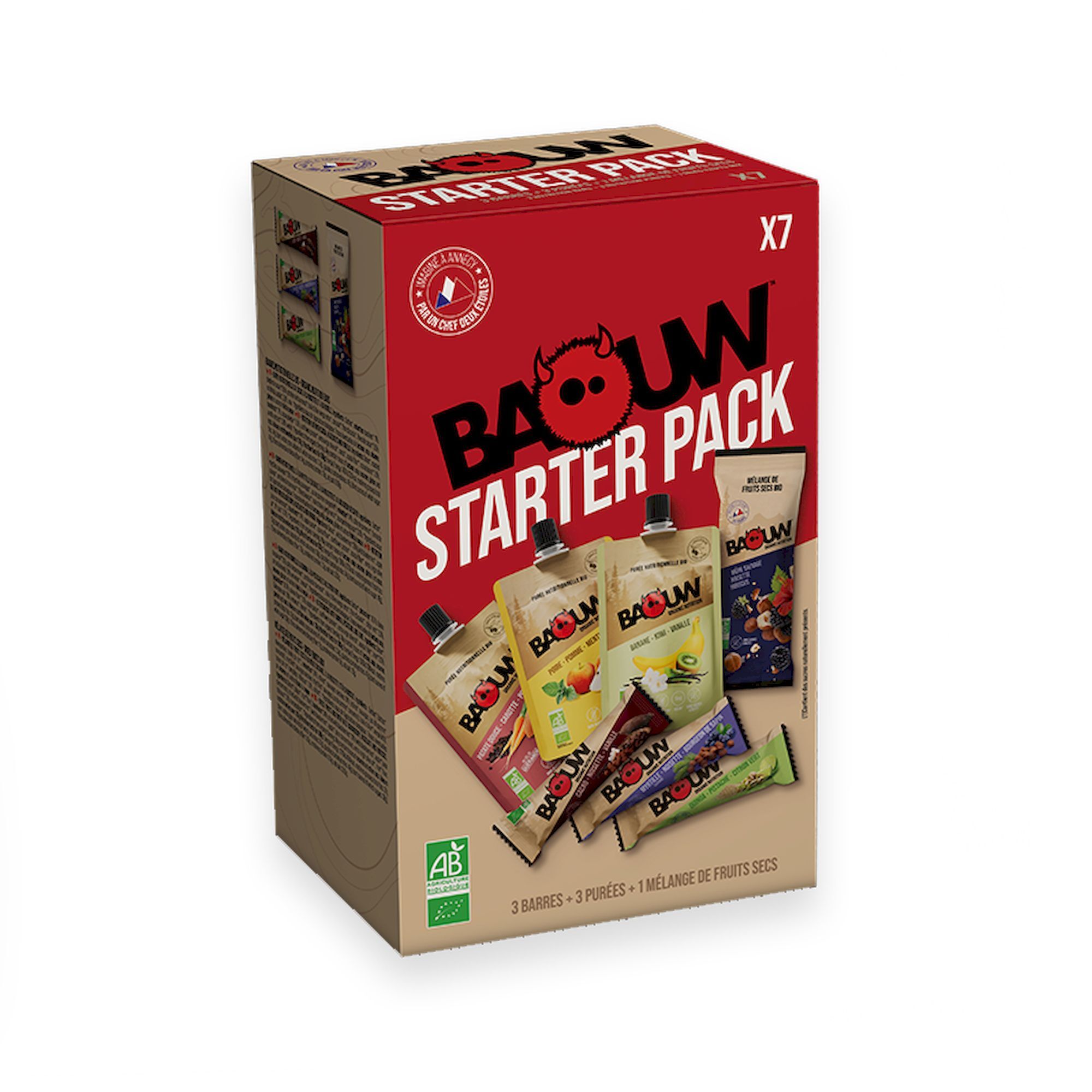 Baouw Starter Pack - Outdoor food pack | Hardloop