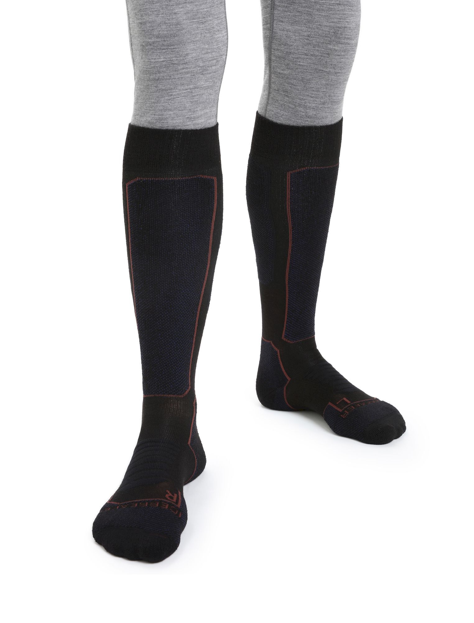 Icebreaker Ski + Medium Over The Calf - Calze merino - Uomo I Hardloop