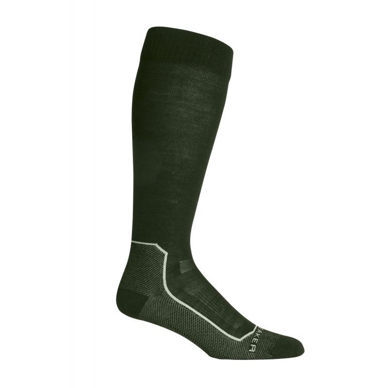 icebreaker Ski+ Ultralight Over The Calf - Meias de lã merino homem | Hardloop