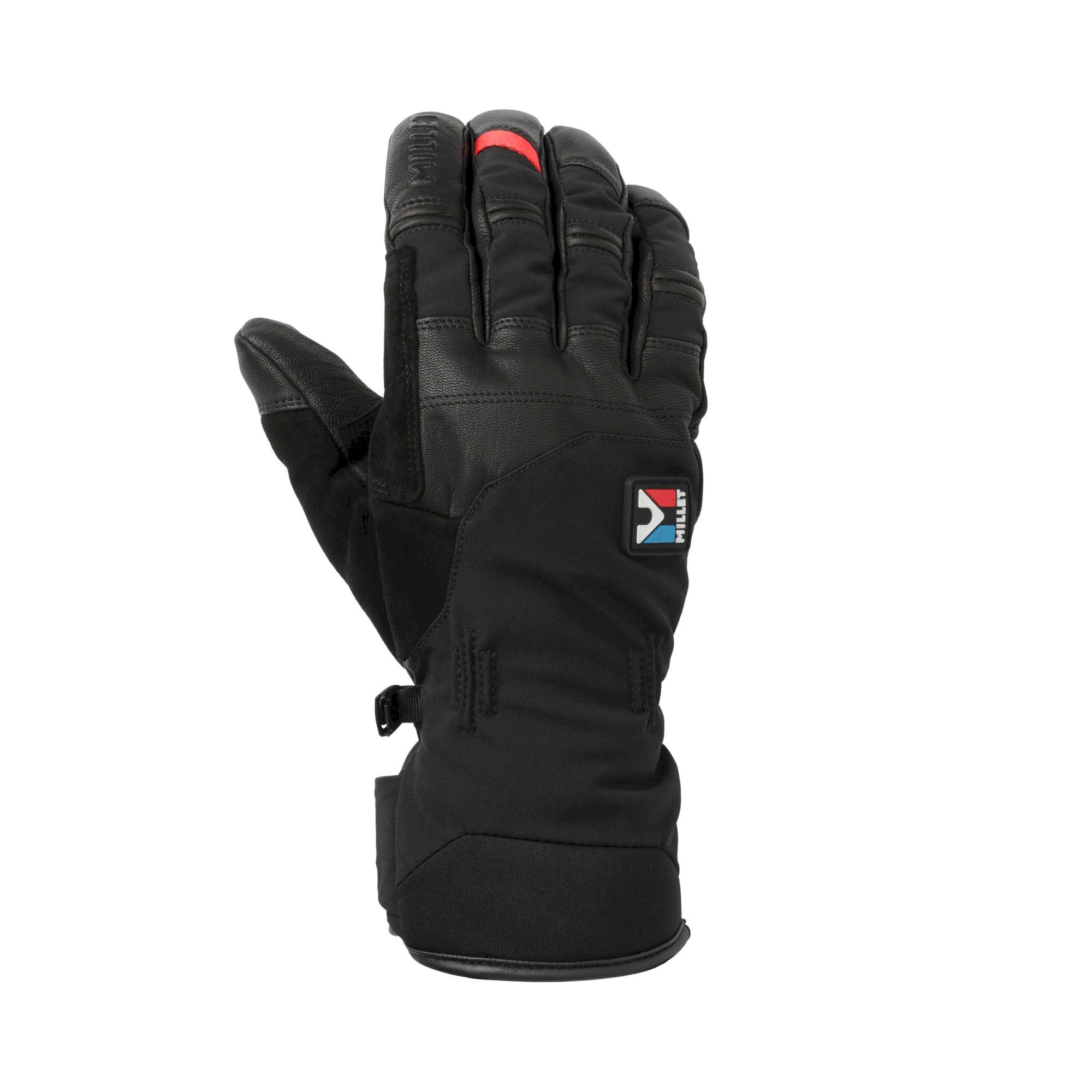 Gants Polaires Millet M Touch – Homme, Imperméables, Doublure Sherpa, Manchette Velcro
