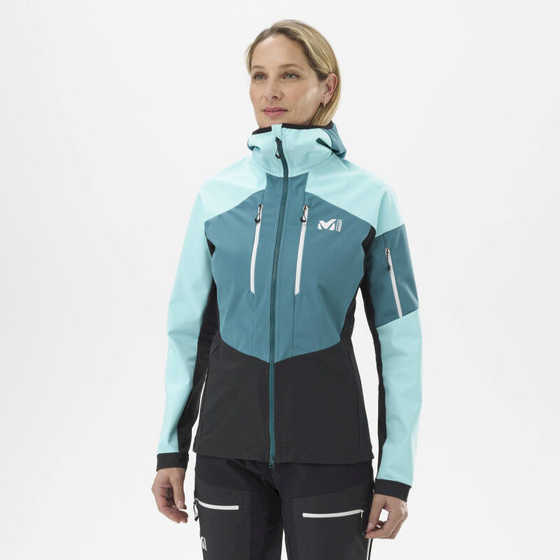 Millet M White Shield Jkt - Casaco softshell mulher | Hardloop