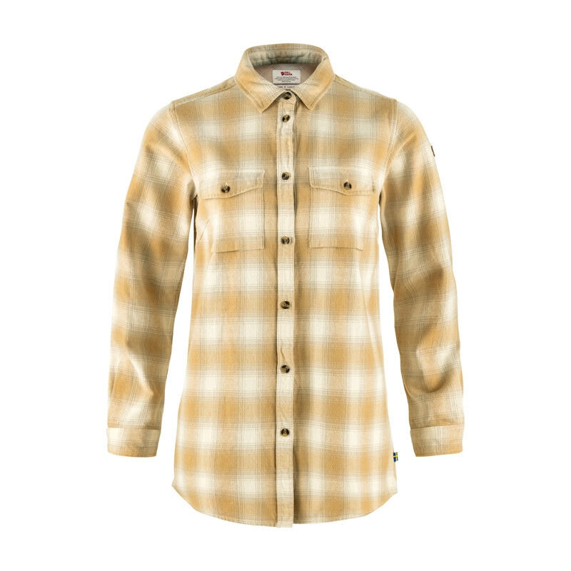 Fjällräven ÖVIK HEAVY FLANNEL SHIRT M - Chemise - red/black/rouge