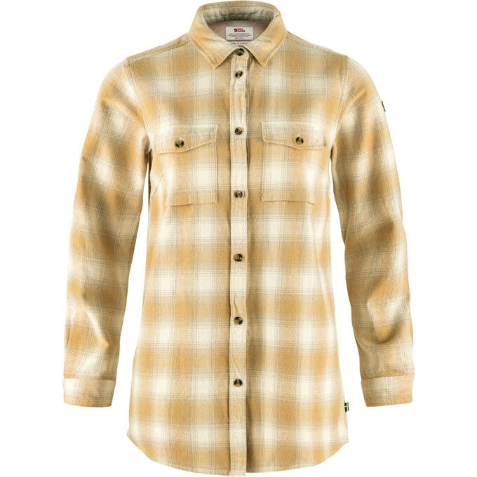 Fjällräven Övik Twill Shirt LS - Overhemd - Dames | Hardloop