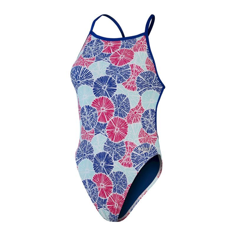 Speedo Eco Endurance+ Allover VBack - Fato de banho de natação mulher | Hardloop