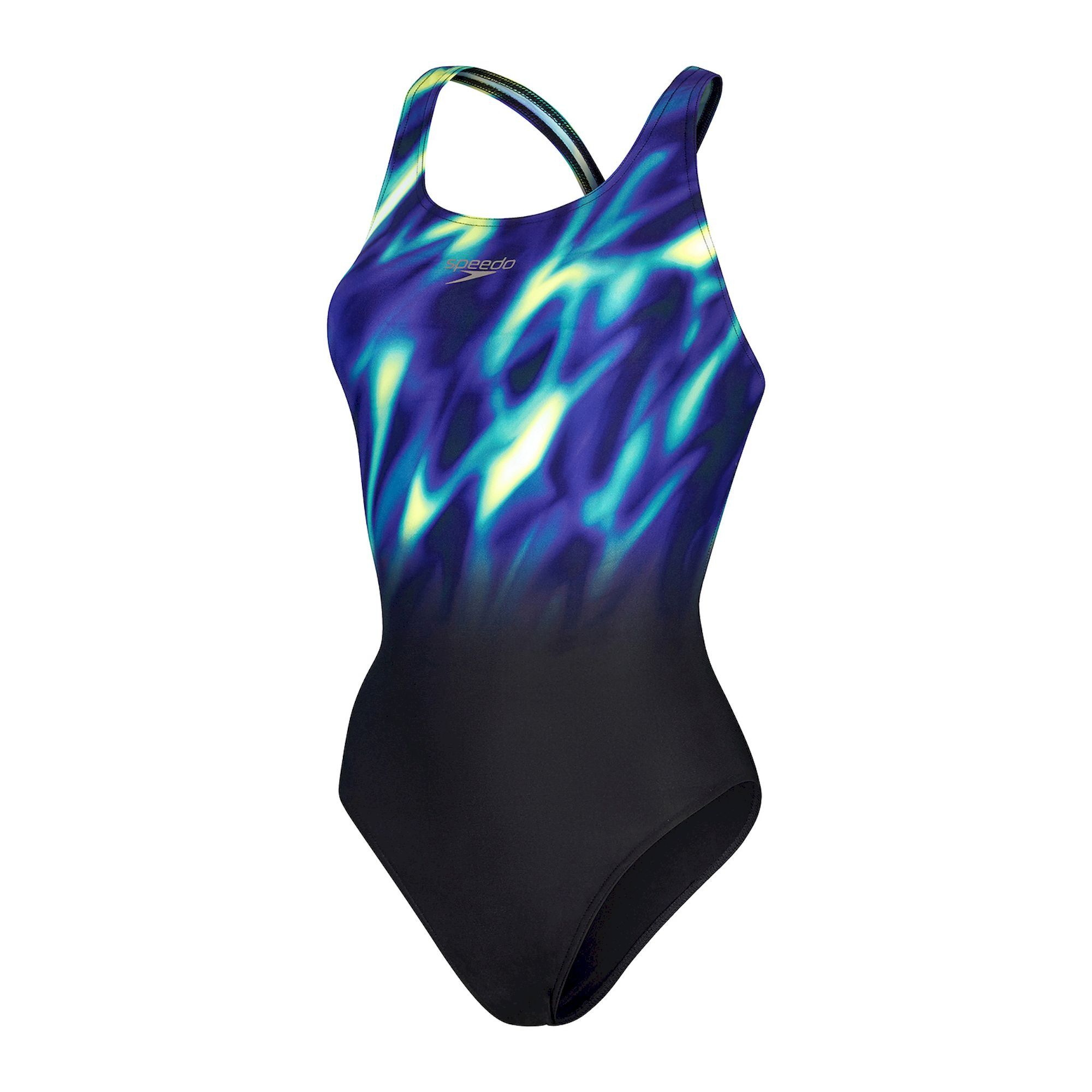 Speedo Eco Endurance+ Placement Digital Powerback - Svømning badetøj til damer | Hardloop