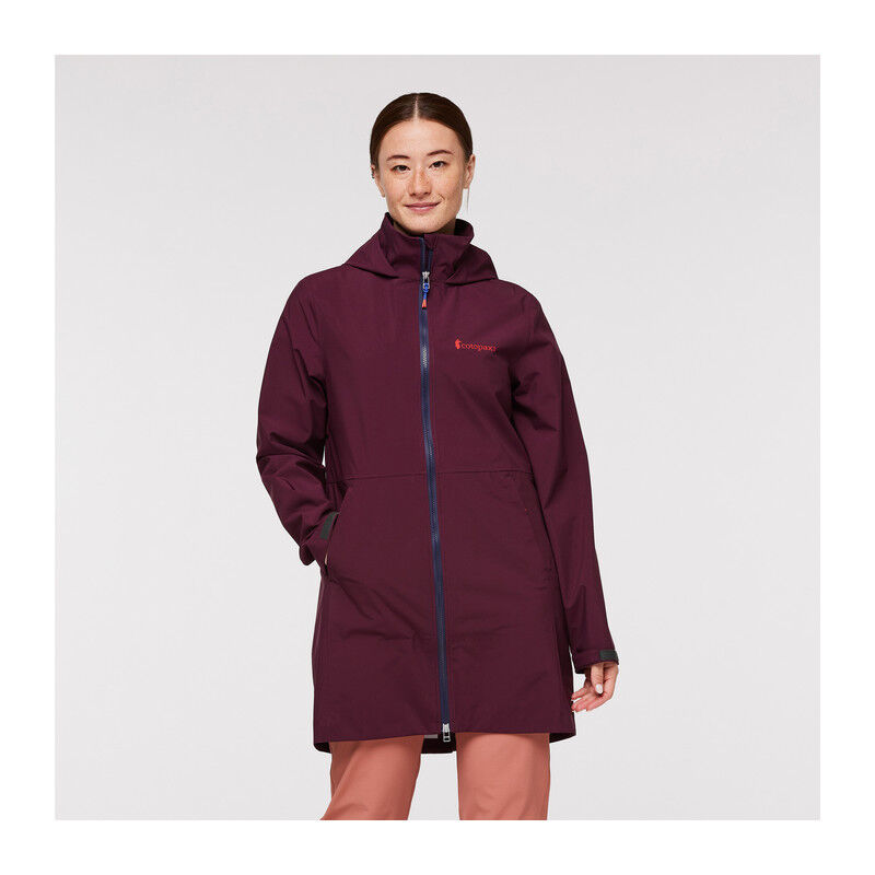 Trench Femme Kwoman Gris Clair Taille 42/44 - Veste En Coton Doublée, Occasion Très Bon état