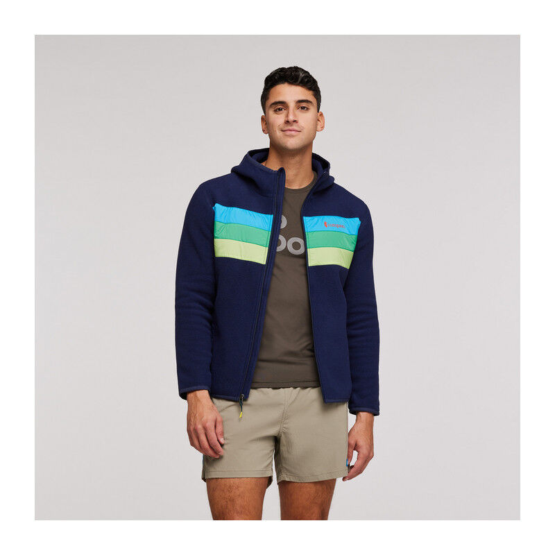 Teca Fleece Hooded Full-Zip Jacket - Fleecetakki - Miehet