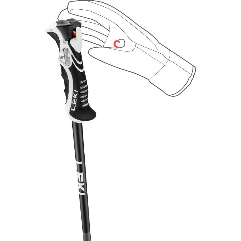 Leki Bold Lite S - Skistöcke | Hardloop