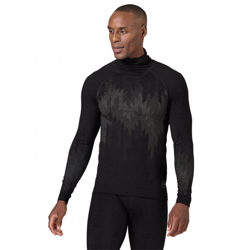 Odlo Kinship Performance Wool 200 Facemask L/S - Intimo - Uomo | Hardloop
