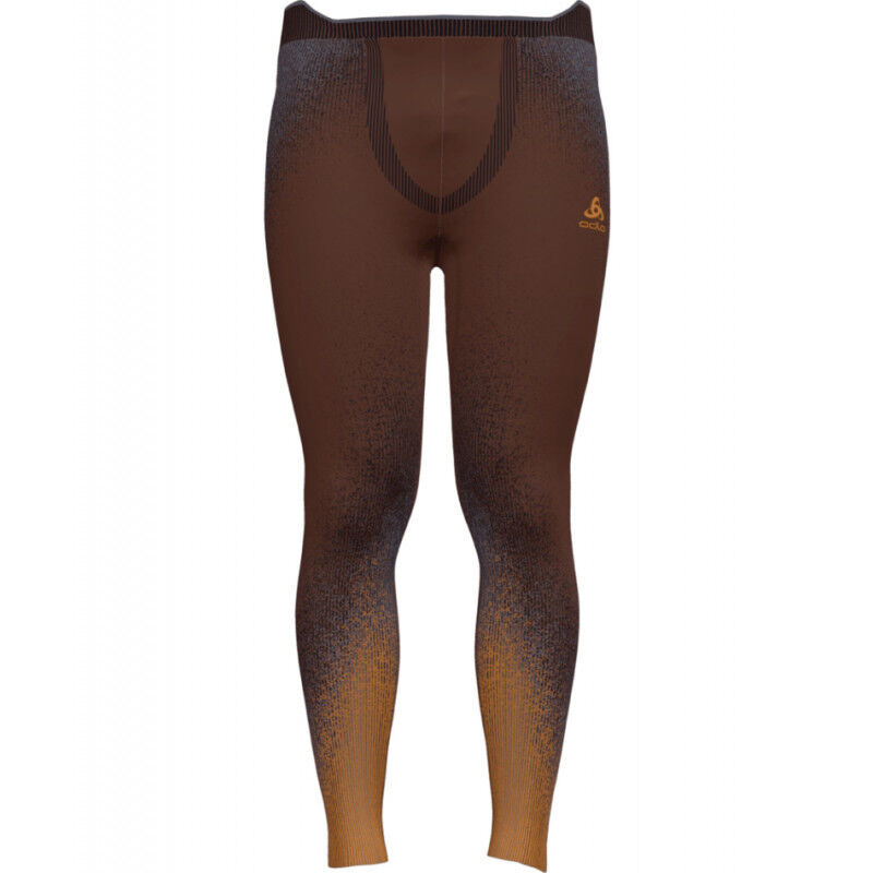 Odlo Blackcomb Eco Leggings Uomo – Morbidi, Senza Cuciture, Termici, Con Eccellente Gestione Dell'umidità