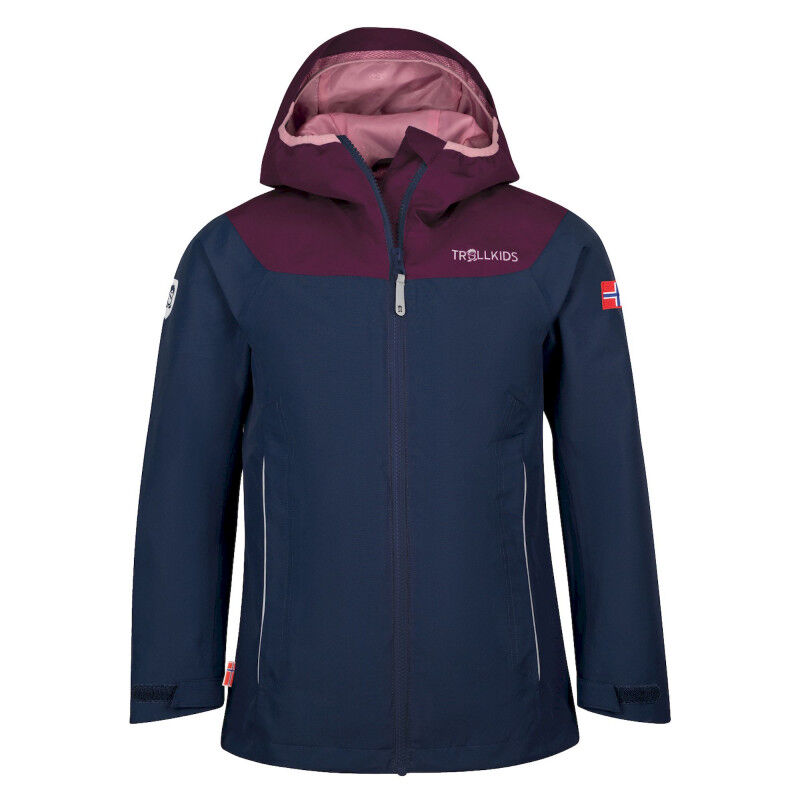 Trollkids Bergen Jacket - Kurtka przeciwdeszczowa dziecięca | Hardloop
