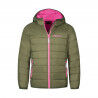 Dusky Olive / Light Magenta