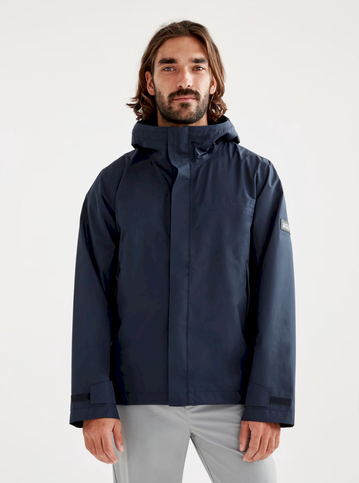 Aigle Short Hooded MTD 2,5L Jacket - Jacket - Men's | Hardloop