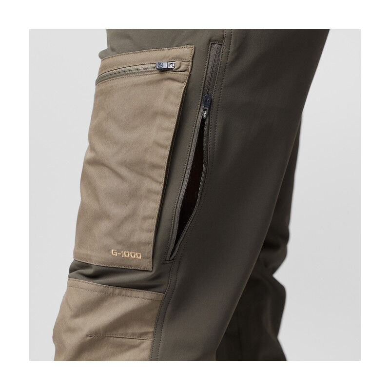 Fjällräven Keb Agile Winter Trousers - Softshellbukser - Herrer | Hardloop