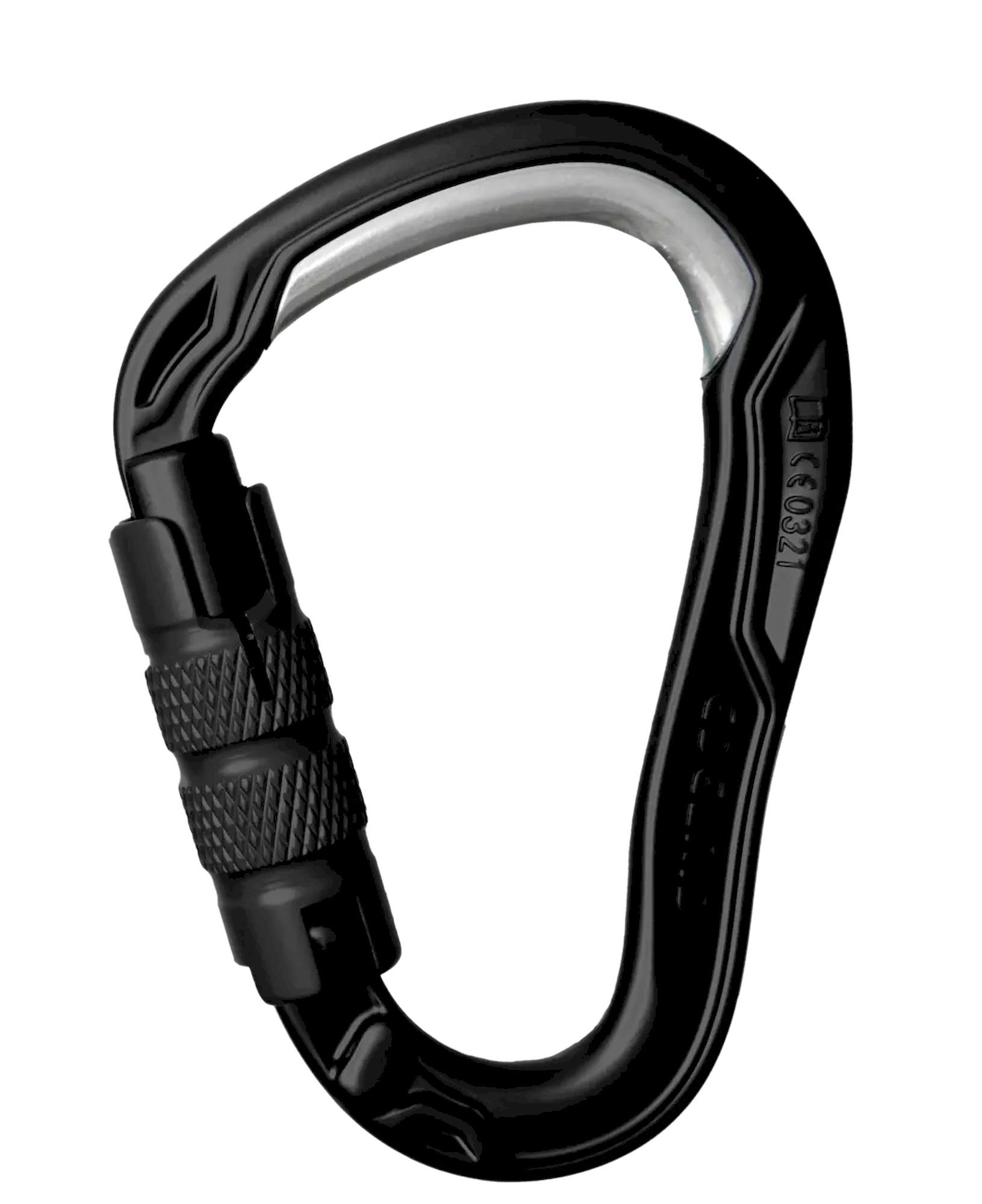 Mousqueton à Vis Edelrid Bulletproof Screw - Avec Insert En Acier, Système Keylock, Profil En H Léger