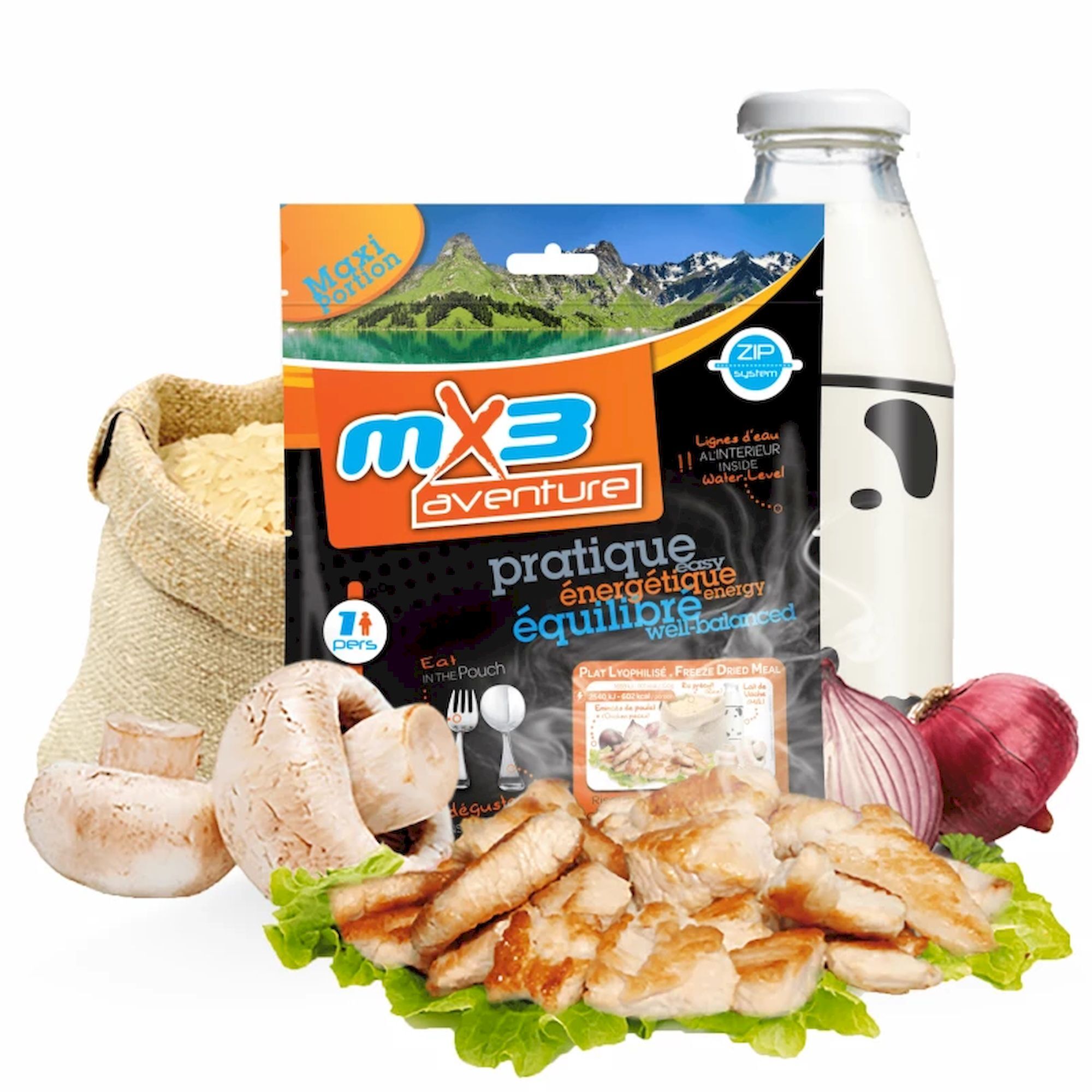Mx3 Nutrition Chicken & Mushroom Risotto - Main course | Hardloop