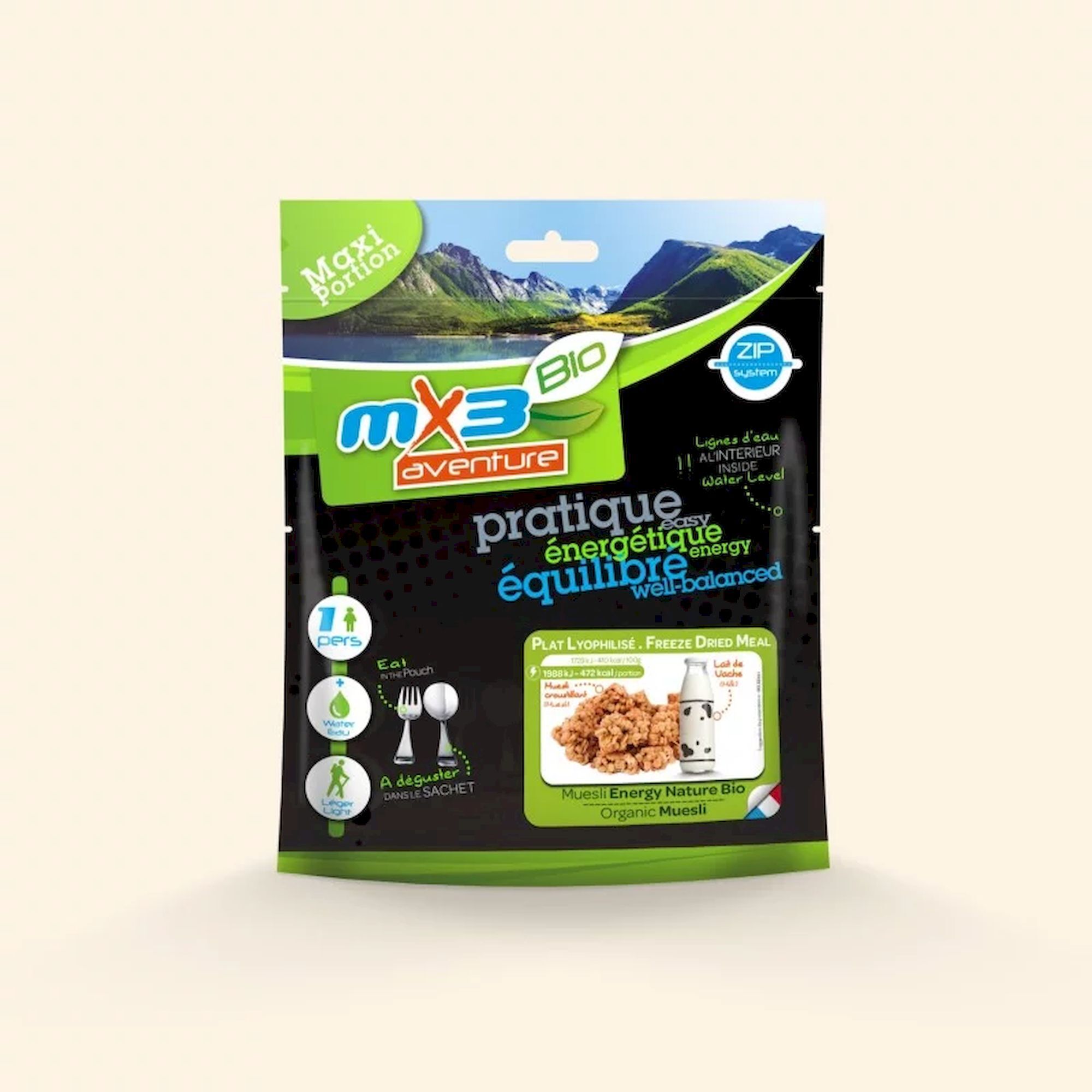 Mx3 Nutrition Organic Unflavoured Muesli - Aamiainen | Hardloop