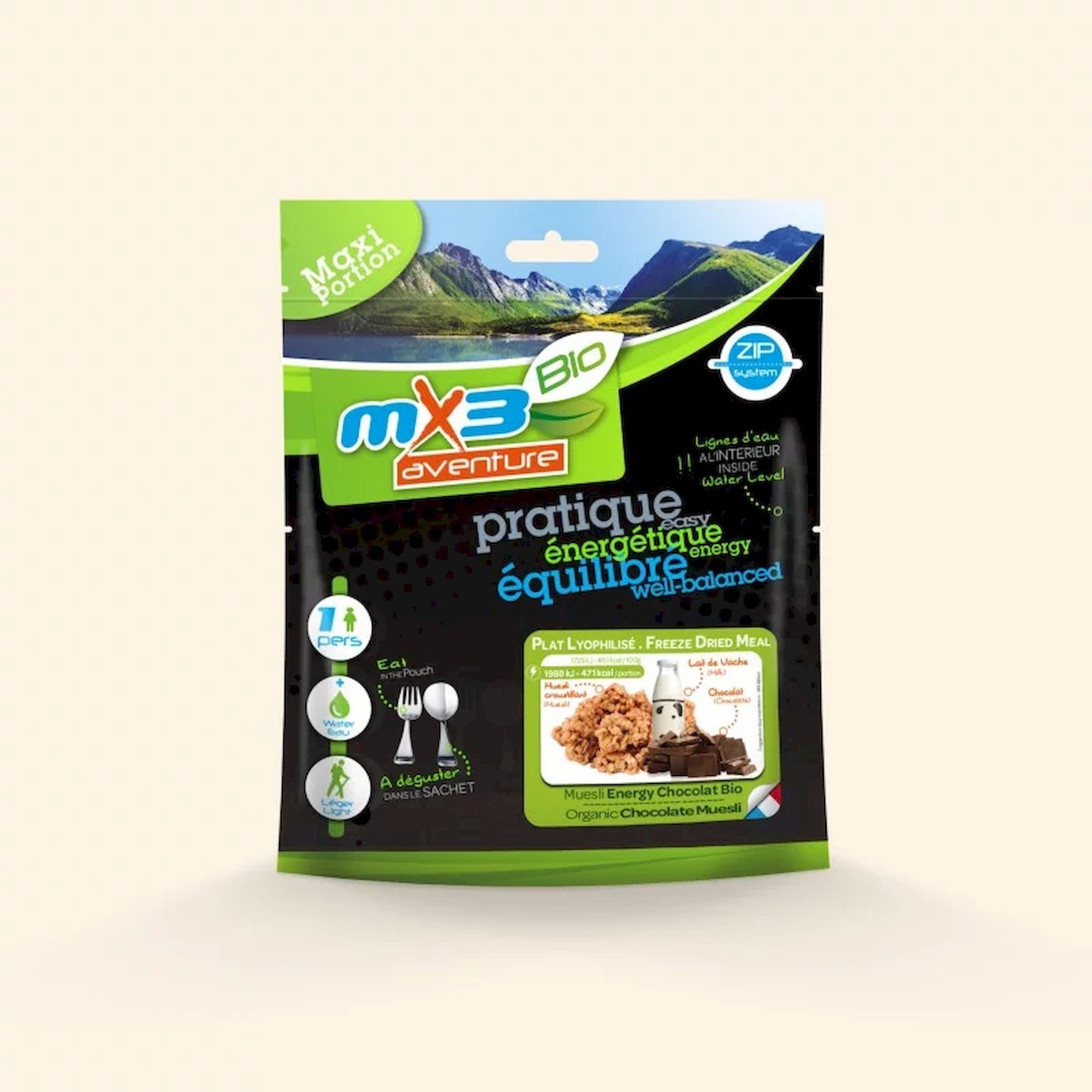 Mx3 Nutrition Organic Chocolate Muesli - Aamiainen | Hardloop