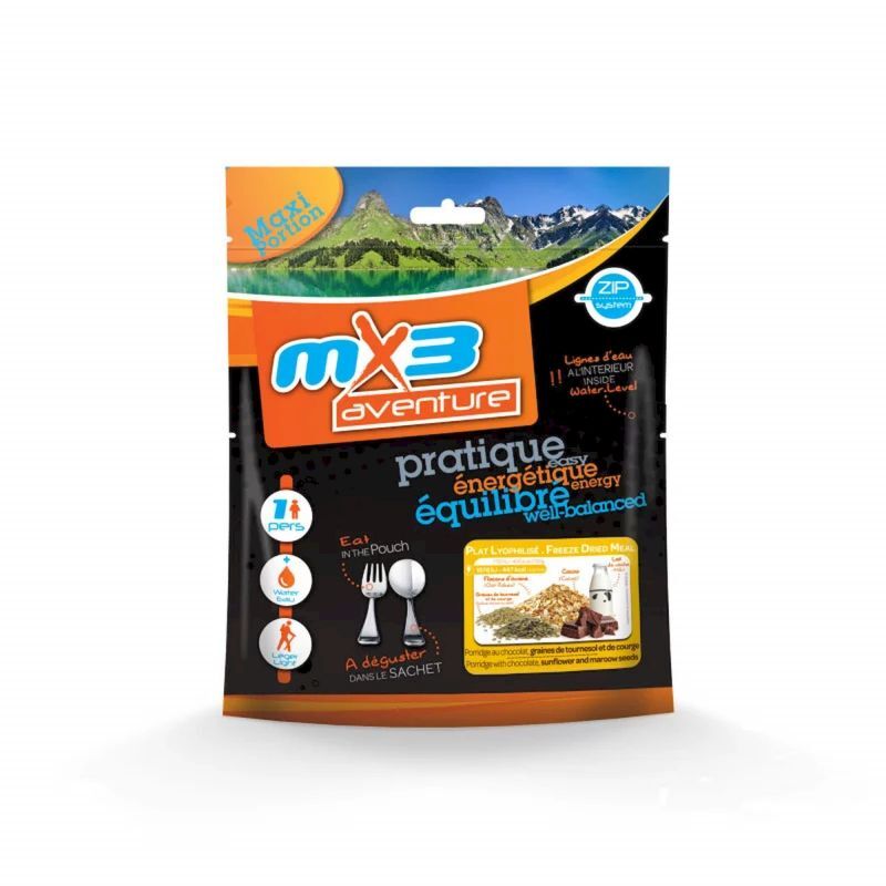 Mx3 Nutrition Porridge with Chocolate, Sunflower and Marrow Seeds - Breakfast | Hardloop