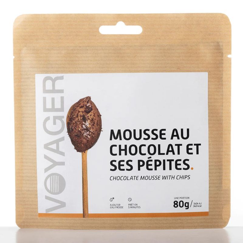Chocolate Mousse with Chips - Jälkiruoka