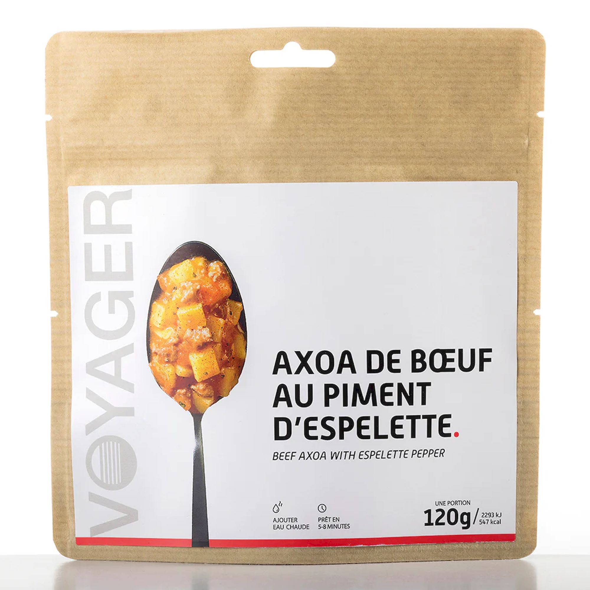 Voyager Nutrition Beef Axoa with Espelette Pepper - Frysetørret mad | Hardloop