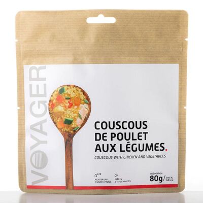 Couscous with Chicken and Vegetables - Prato principal