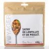 Voyager Nutrition Lentils and Chicken Satay - Plato principal | Hardloop