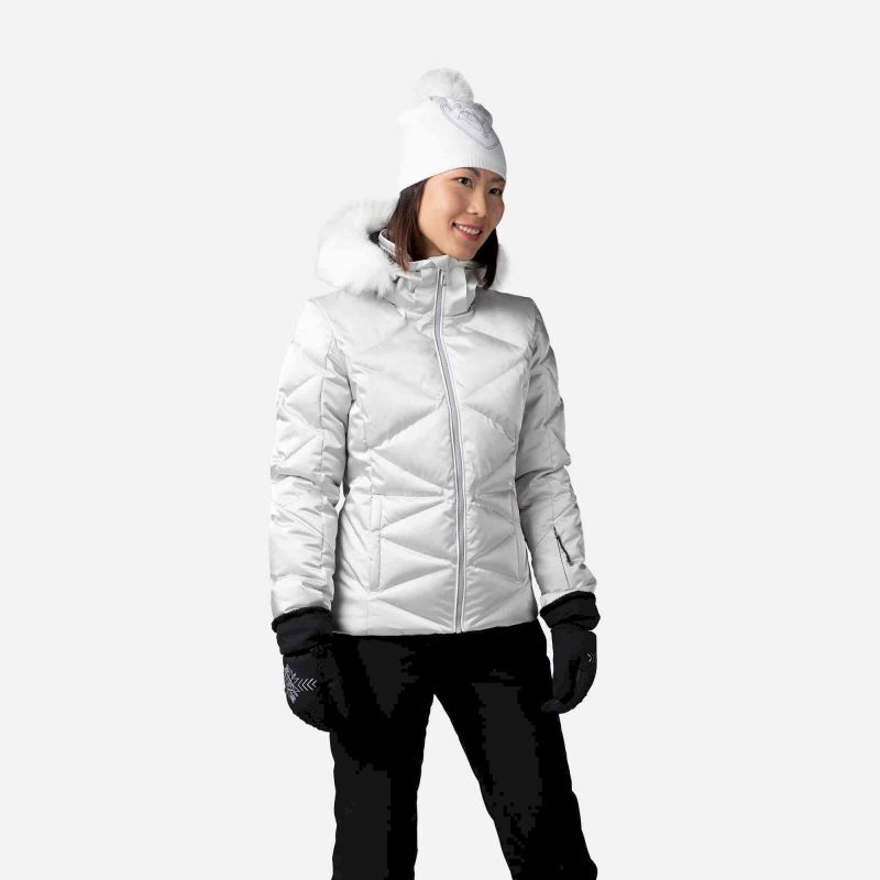 Rossignol Staci Metallic Jkt - Casaco de esquí mulher | Hardloop
