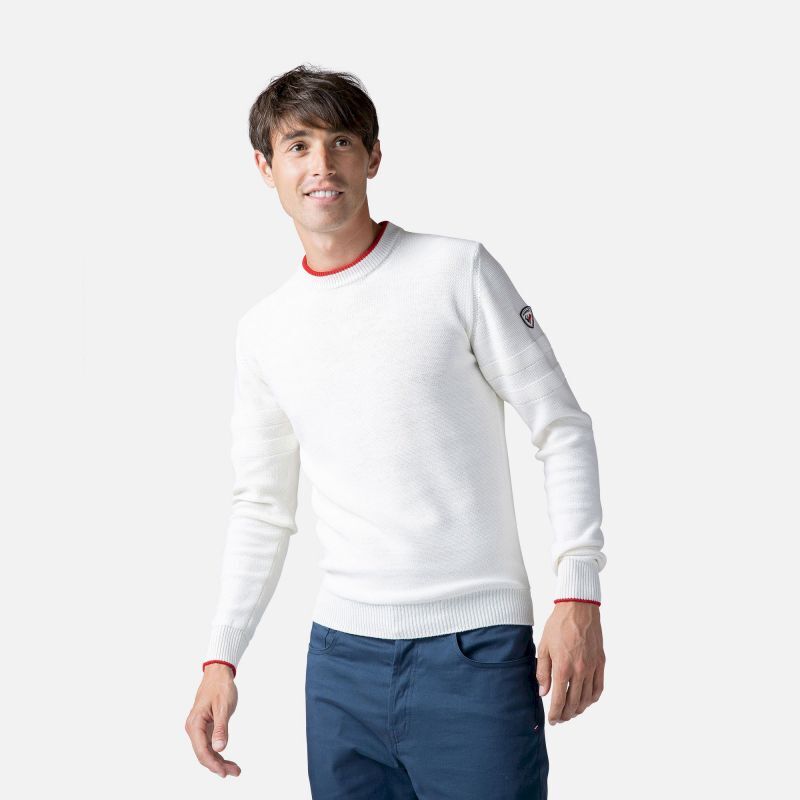 Rossignol Stripes RN Knit - Pullover in lana merino - Uomo | Hardloop