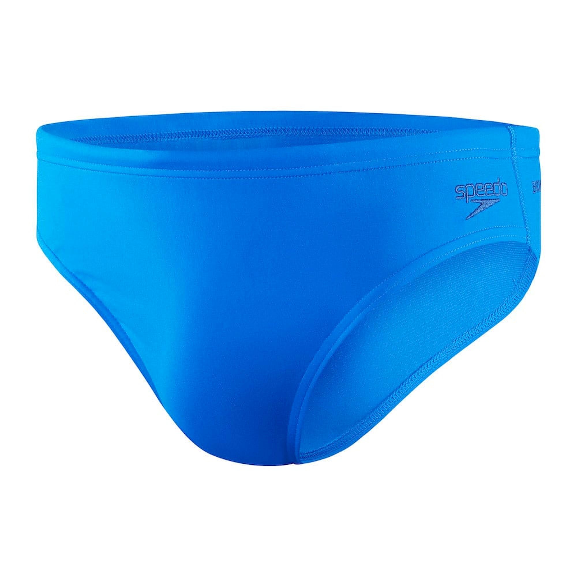 Speedo Boys Medley Logo Aquashort azul bañador natación niño