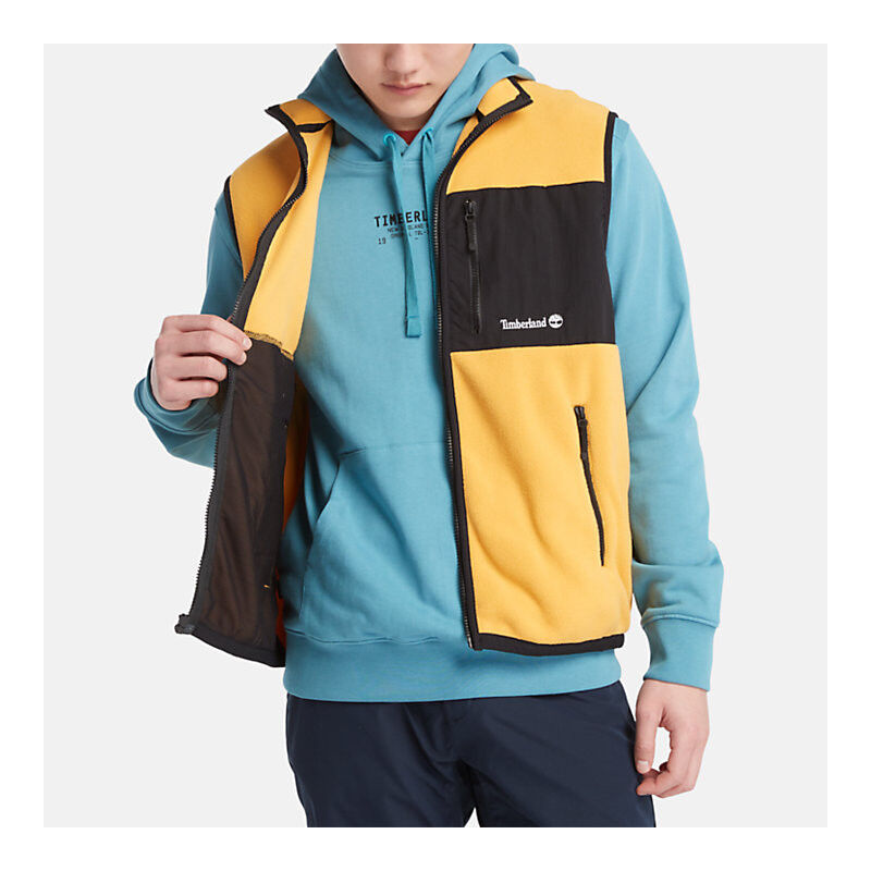 Timberland Outdoor Archive Re-issue Vest with Polartec 200 Series Fleece - Fleecevest - Heren | Hardloop