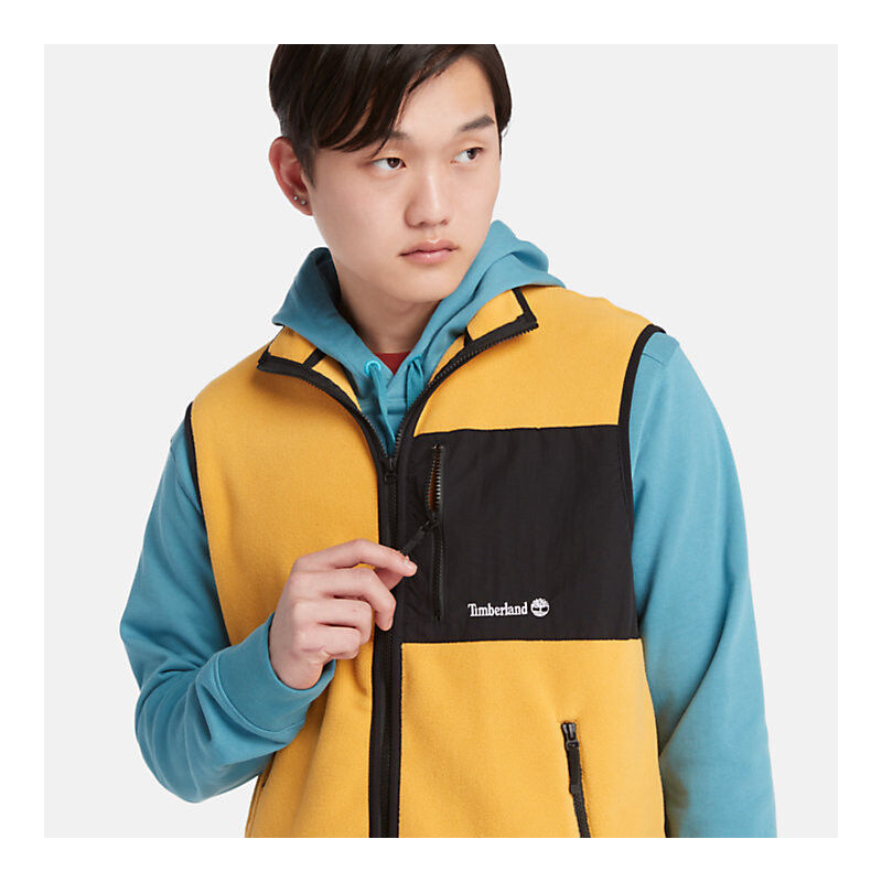 Timberland Outdoor Archive Re-issue Vest with Polartec 200 Series Fleece - Polar męski bez rękawów | Hardloop