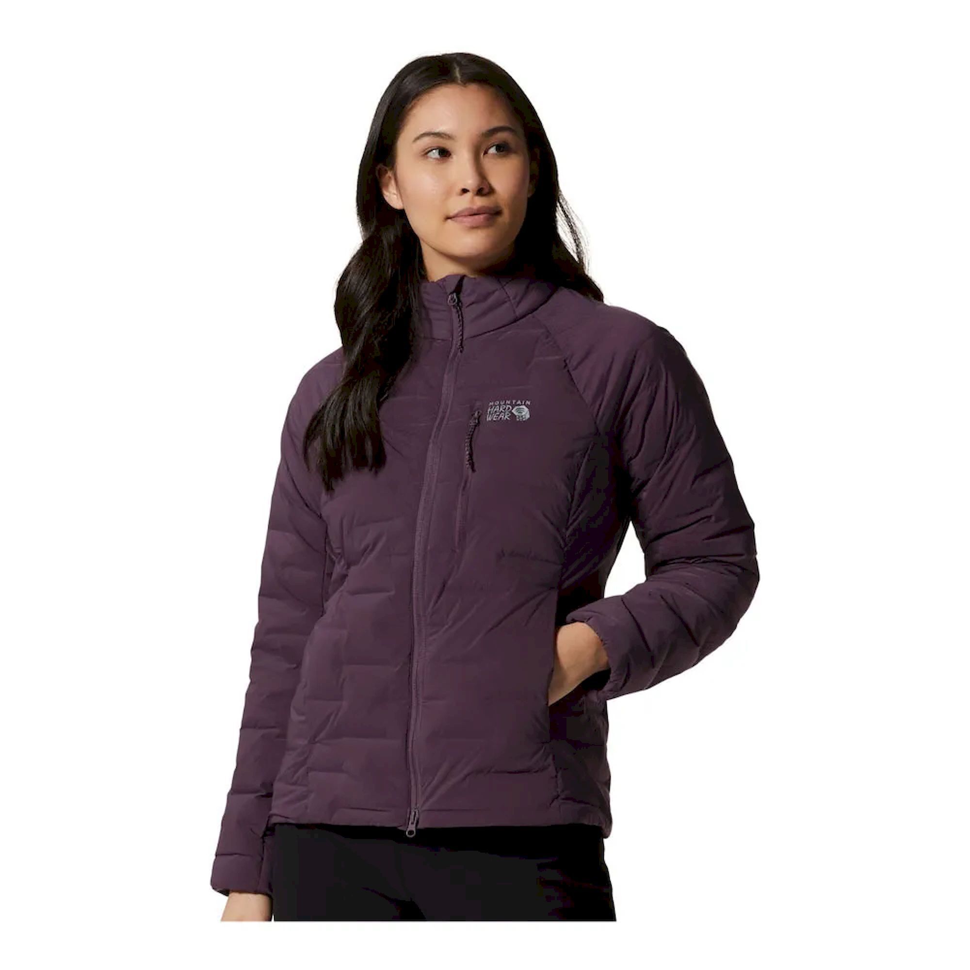 Mountain Hardwear Stretch Down Hooded Jacket - Dámská Péřová bunda | Hardloop