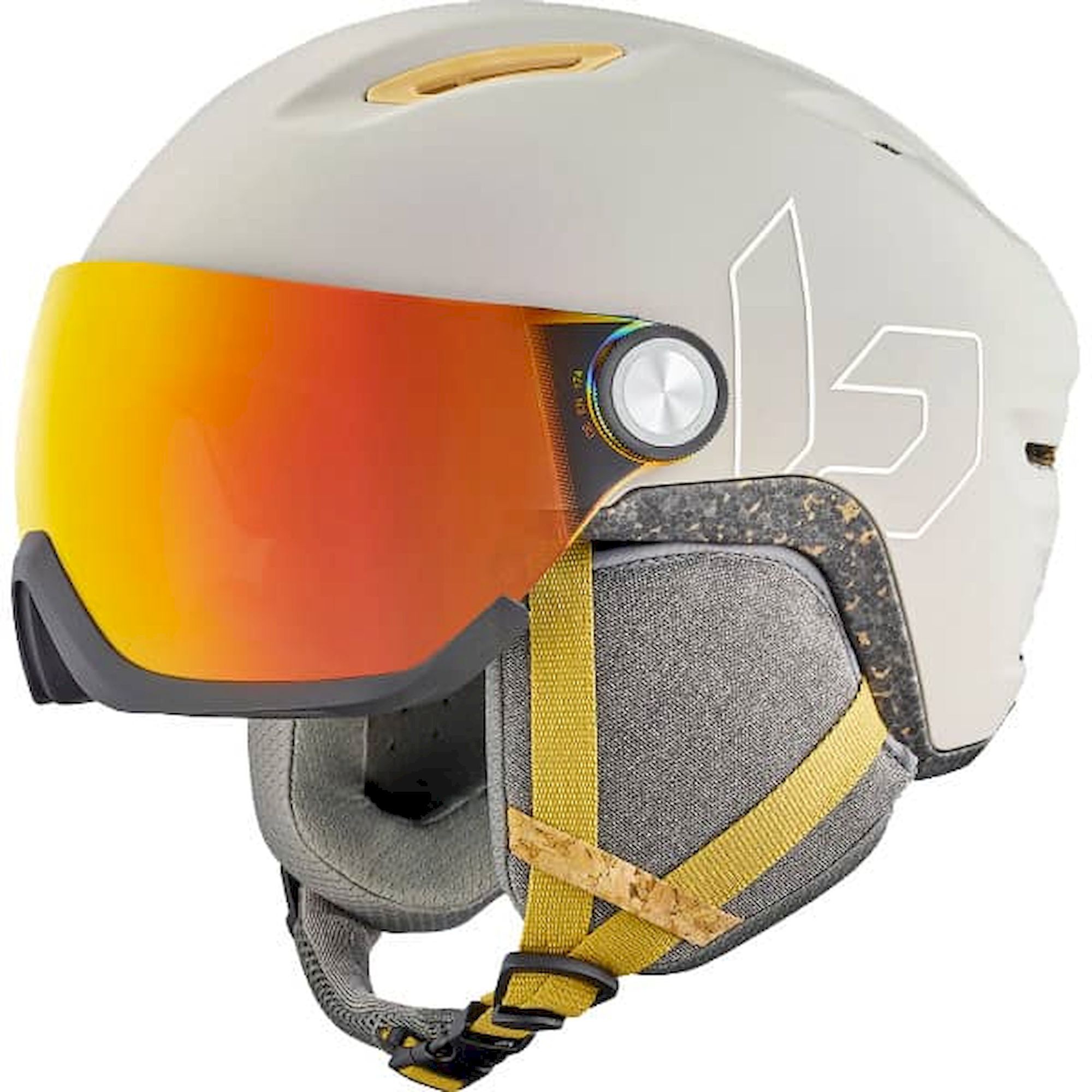 Bollé Eco V-Atmos - Eco Photochromic Fire Red Cat 1-3 - Casco da sci | Hardloop