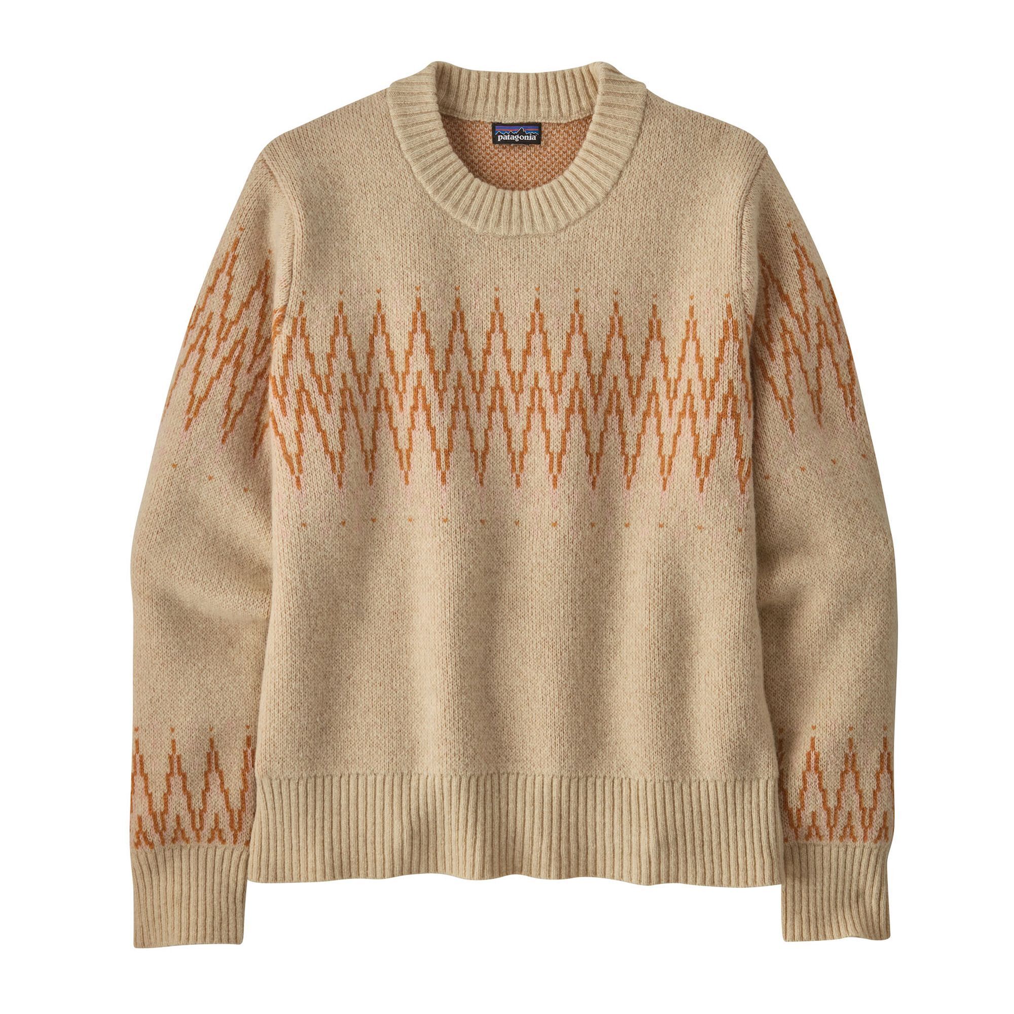 Patagonia Recycled Wool Crewneck Sweater - Sweter damskie | Hardloop