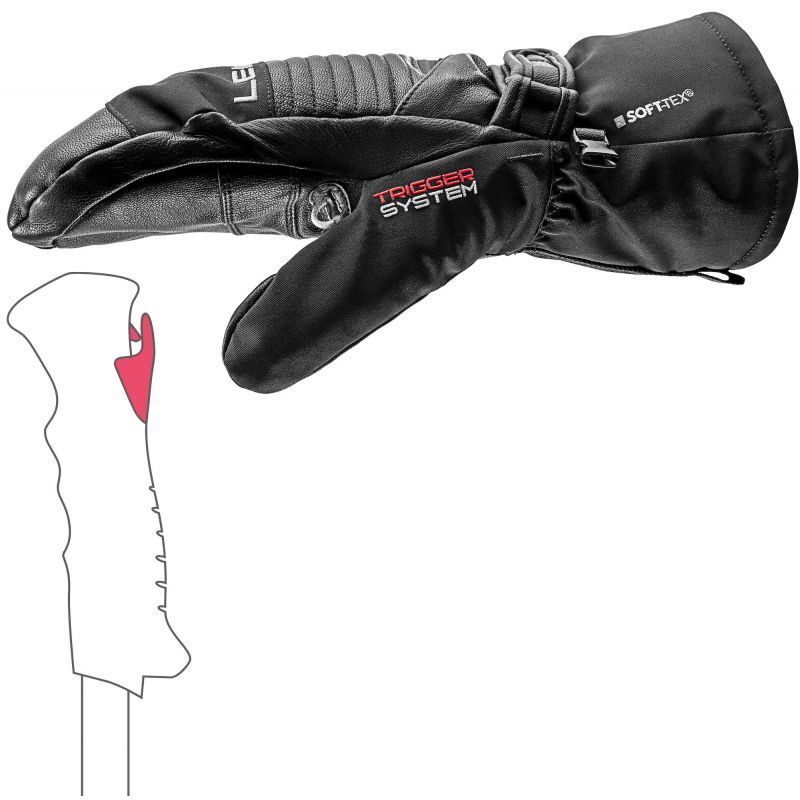 Leki Xplore XT 3D Mitt - Rękawiczki z jednym palcem | Hardloop