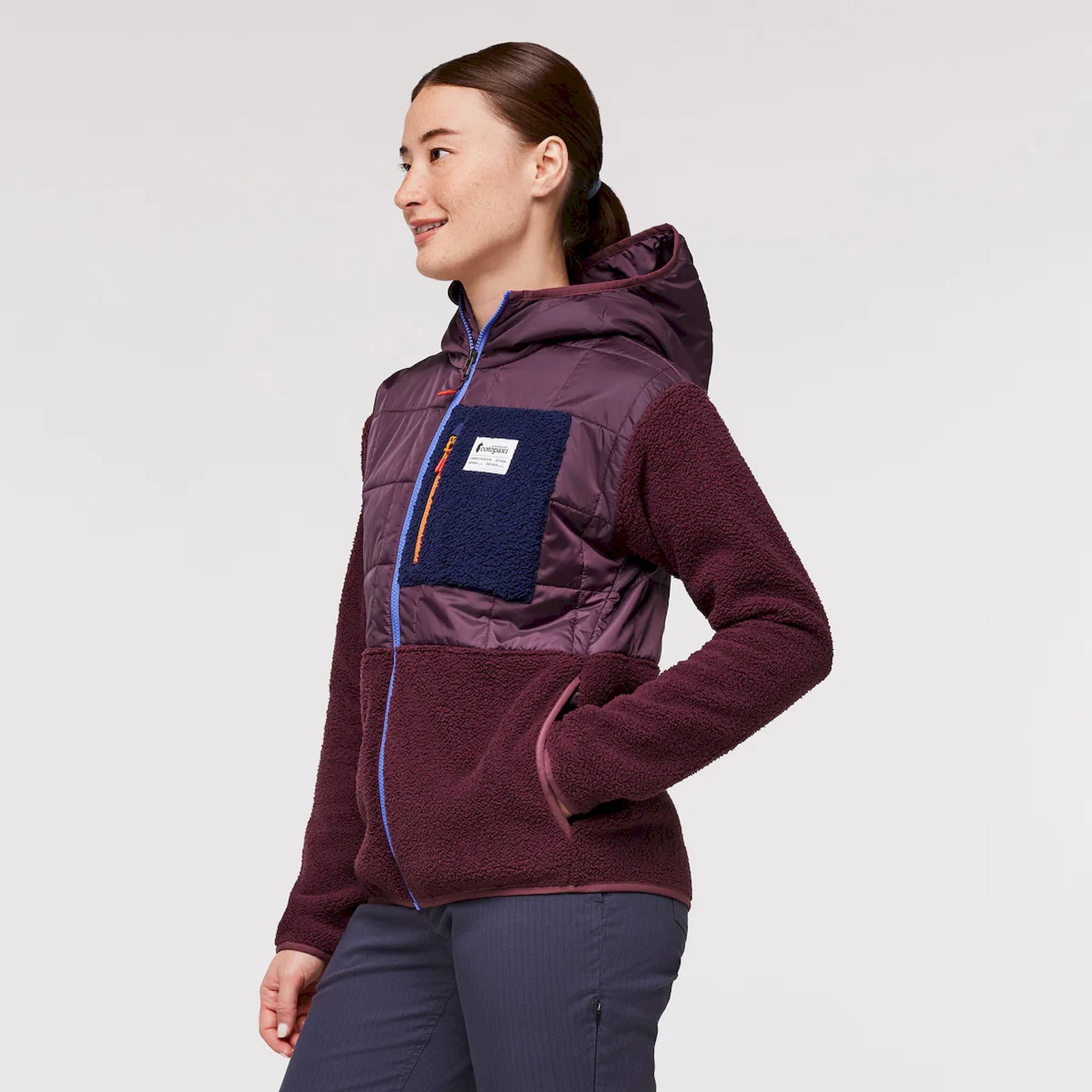 【oro】TWOFOLD FLEECE HOODED COAT Shop Otero Fleece Full-Zip Hooded Jacket - Womens | VPO Canada