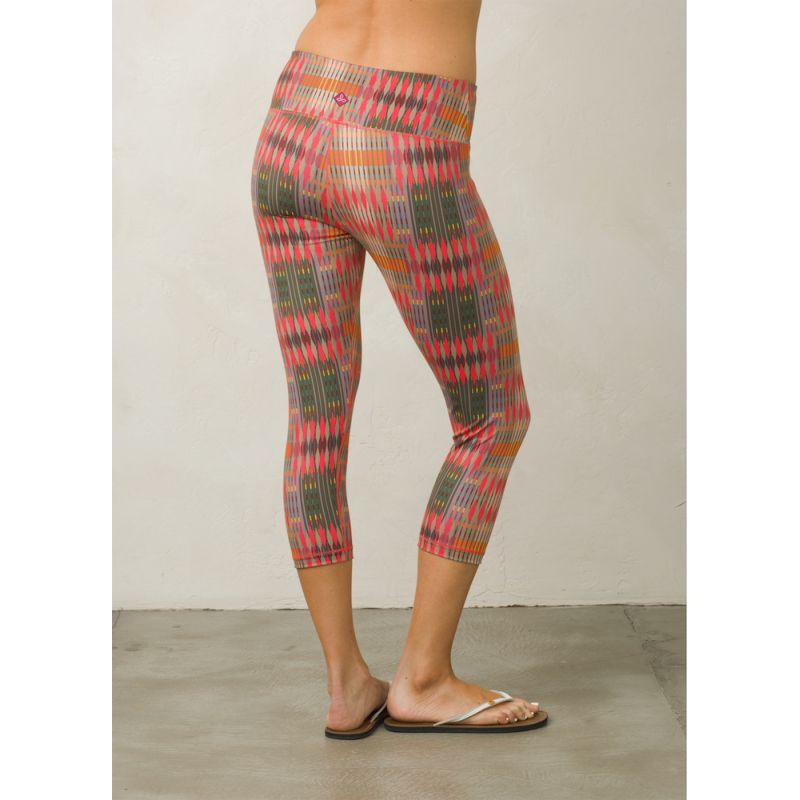 Prana, Pants & Jumpsuits, Prana Pillar Capri Printed Pattern Leggings L