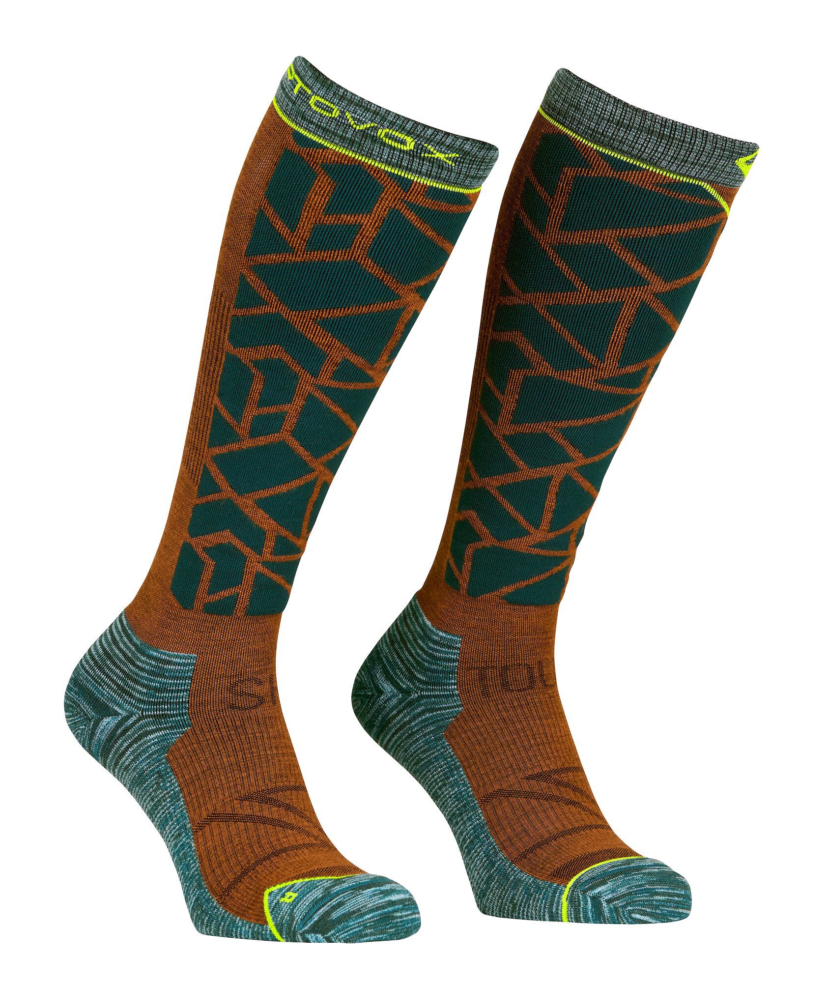 Ortovox Ski Tour Comp Long Socks - Pánské ponožky | Hardloop