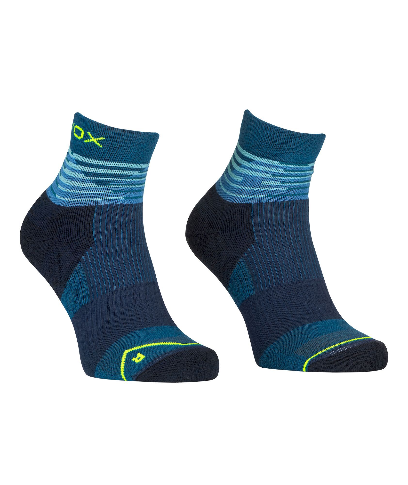Ortovox All Mountain Quarter Socks - Merino socks - Men's | Hardloop