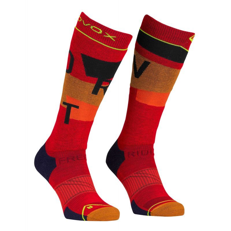 Freeride Long Socks Cozy - Skidstrumpor - Herr