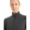 Icebreaker ZoneKnit 260 LS Half Zip - Sous-vêtement mérinos femme | Hardloop
