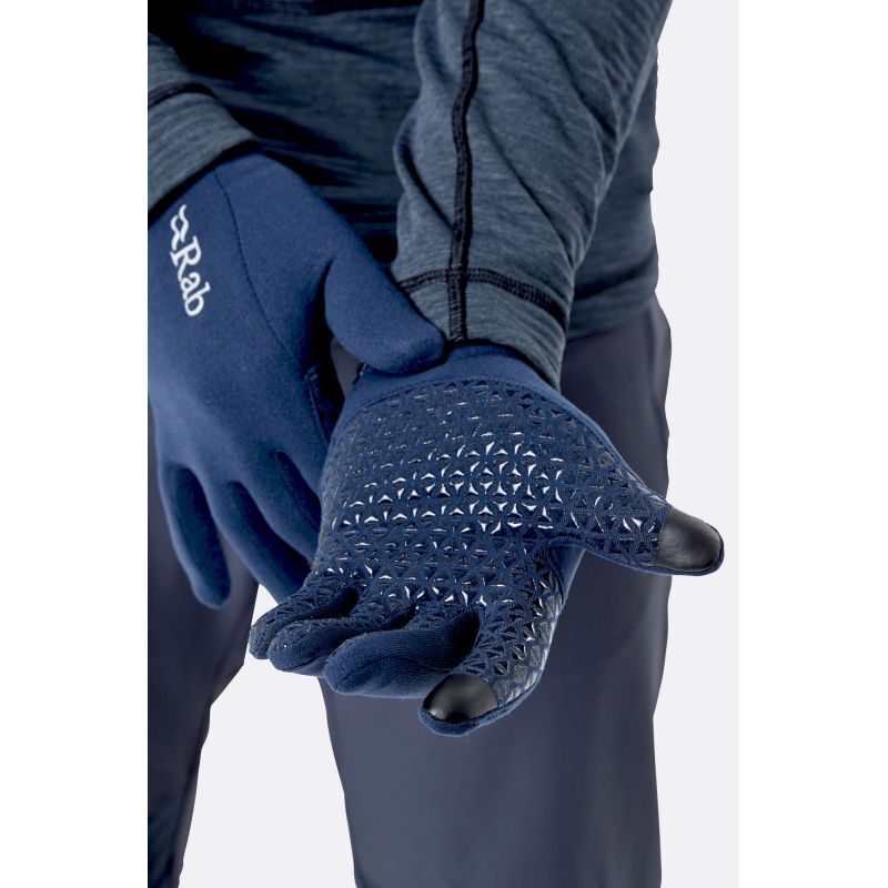 Rab Power Stretch Contact Grip Glove - Gants randonnée homme | Hardloop