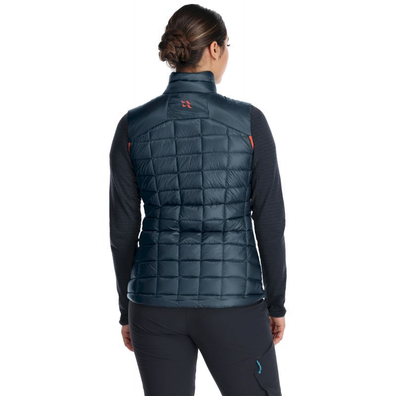 Rab Mythic Vest - Chaleco de plumas - Mujer | Hardloop