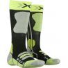 Anthracite Melange / Green Lime